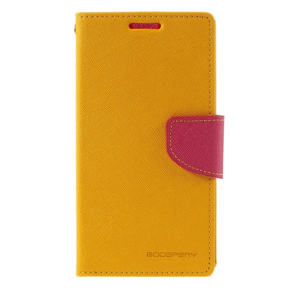 Husa Mercury Fancy Diary LG G2 Galben Blister