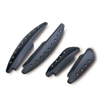 Set 4 bucati aparatori usa cu adeziv special, culoare neagra Set 4 bucati aparatori usa cu adeziv special, culoare neagra