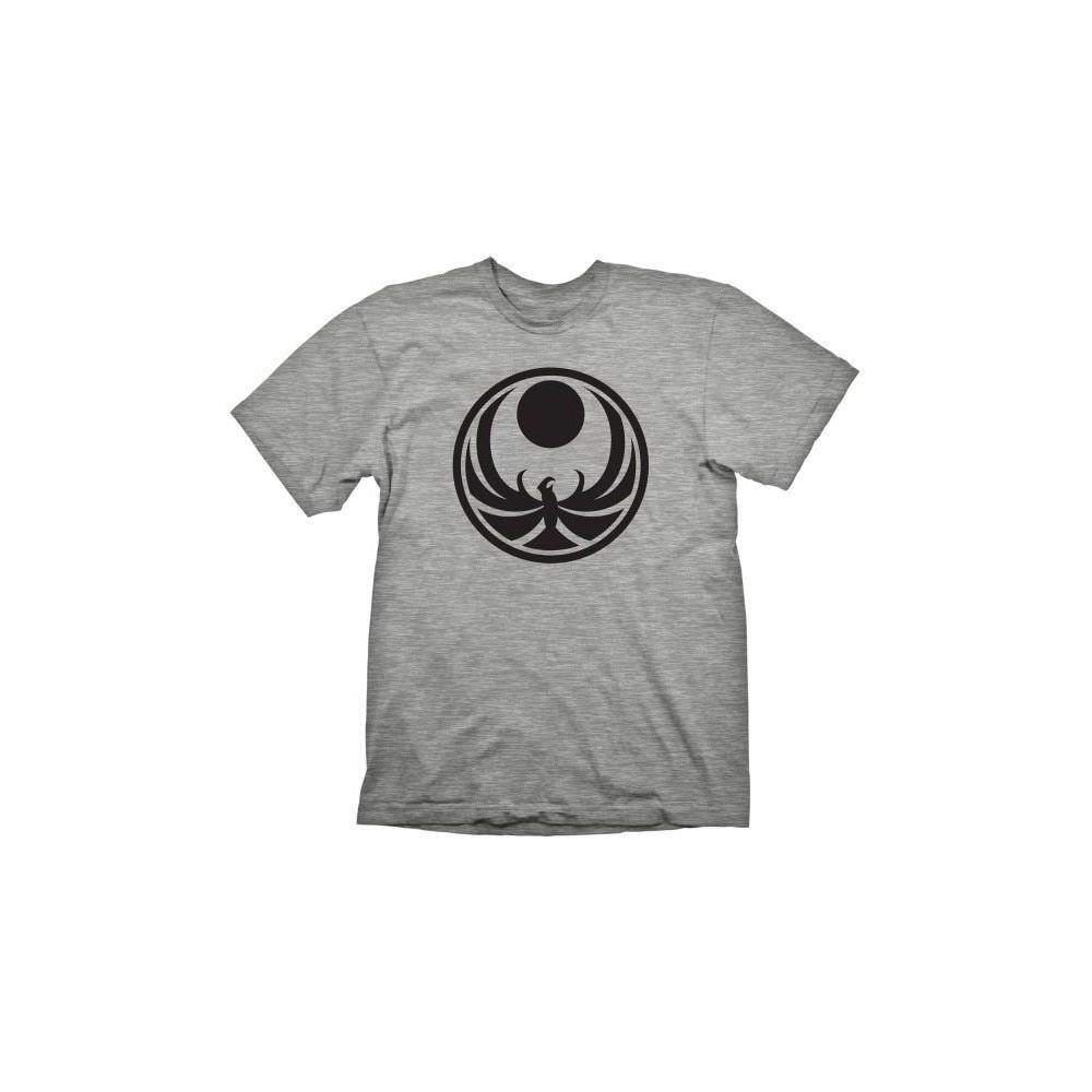 Tricou Skyrim Nightingale grey melange marimea s