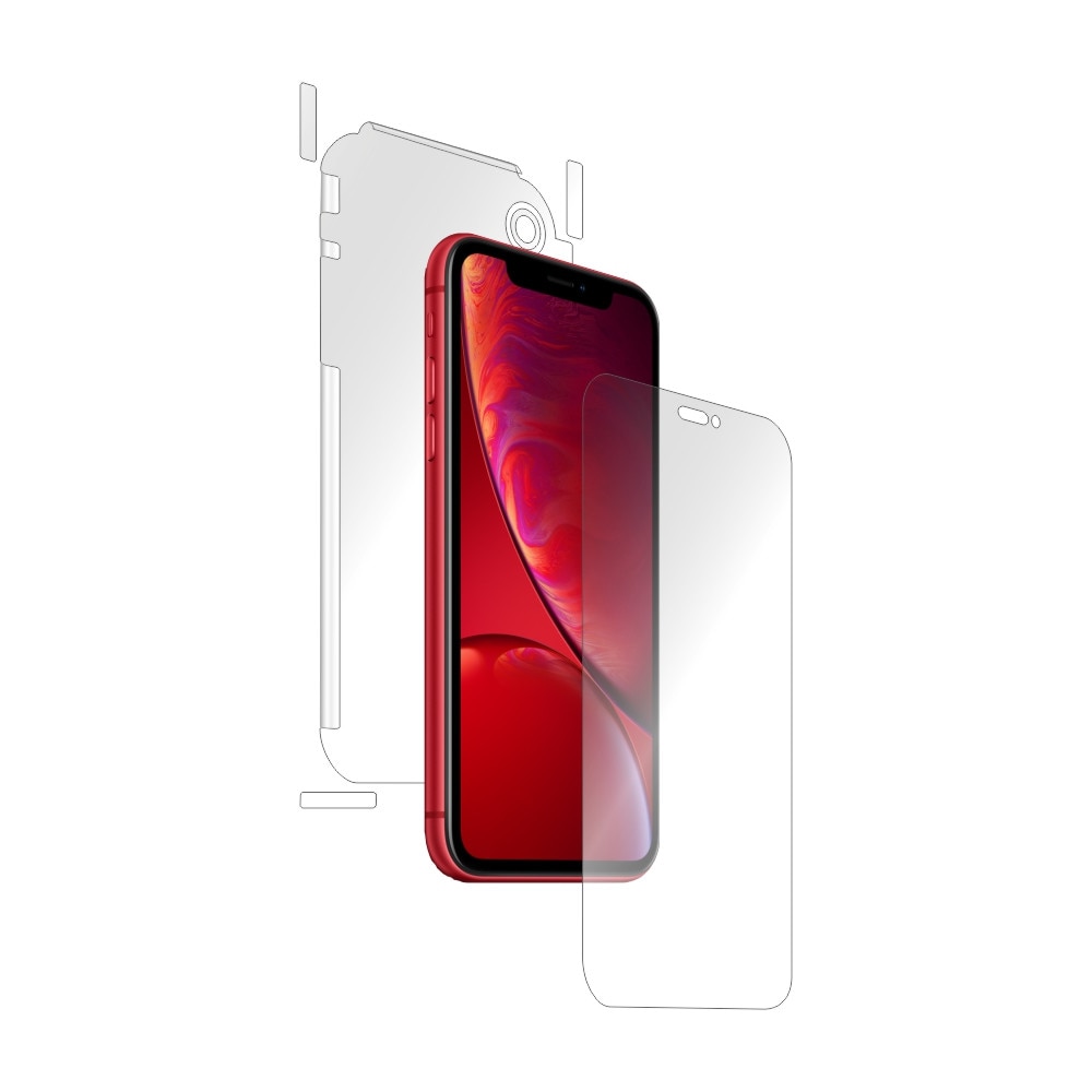 Folie Smart Protection iPhone XR fullbody,protectie completa ecran,spate si laterale+Smart Spray®,Smart Squeegee® si microfibra incluse
