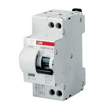Siguranta automata ABB, faza+nul, cu protectie diferentiala  Siguranta automata ABB, faza+nul, cu protectie diferentiala