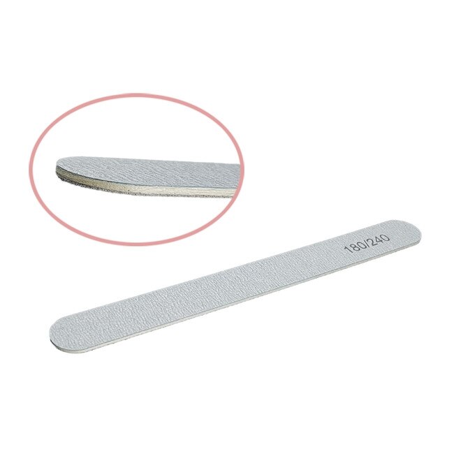 Pila dreapta din lemn MoonbasaNails, 180/240, 1119, Gri