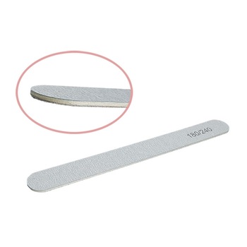 Pila dreapta din lemn MoonbasaNails, 180/240, 1119, Gri Pila dreapta din lemn MoonbasaNails, 180/240, 1119, Gri