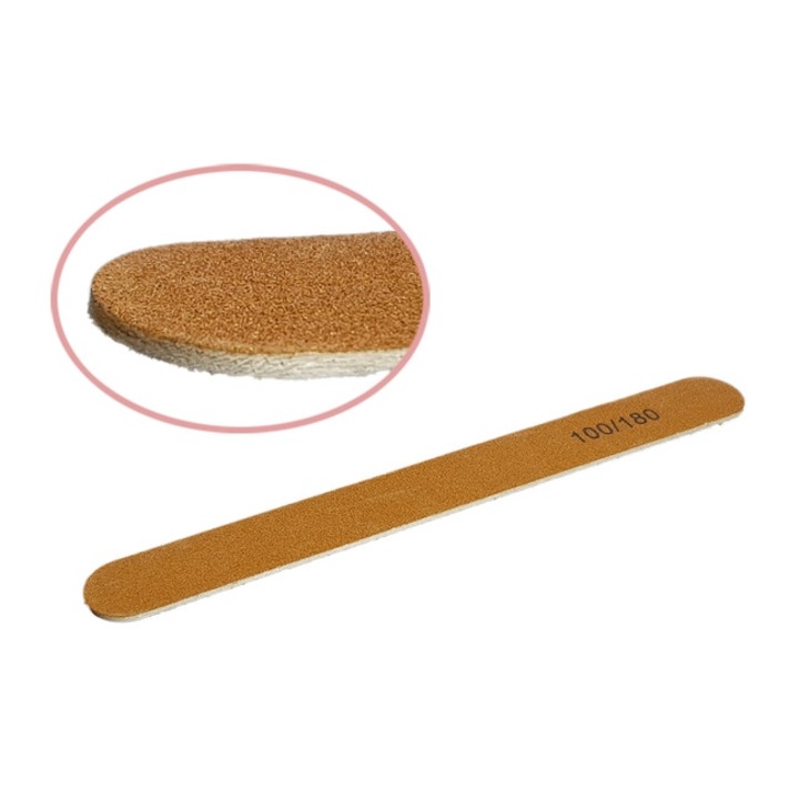 Pila dreapta din lemn MoonbasaNails, 100/180, 1118, Maro