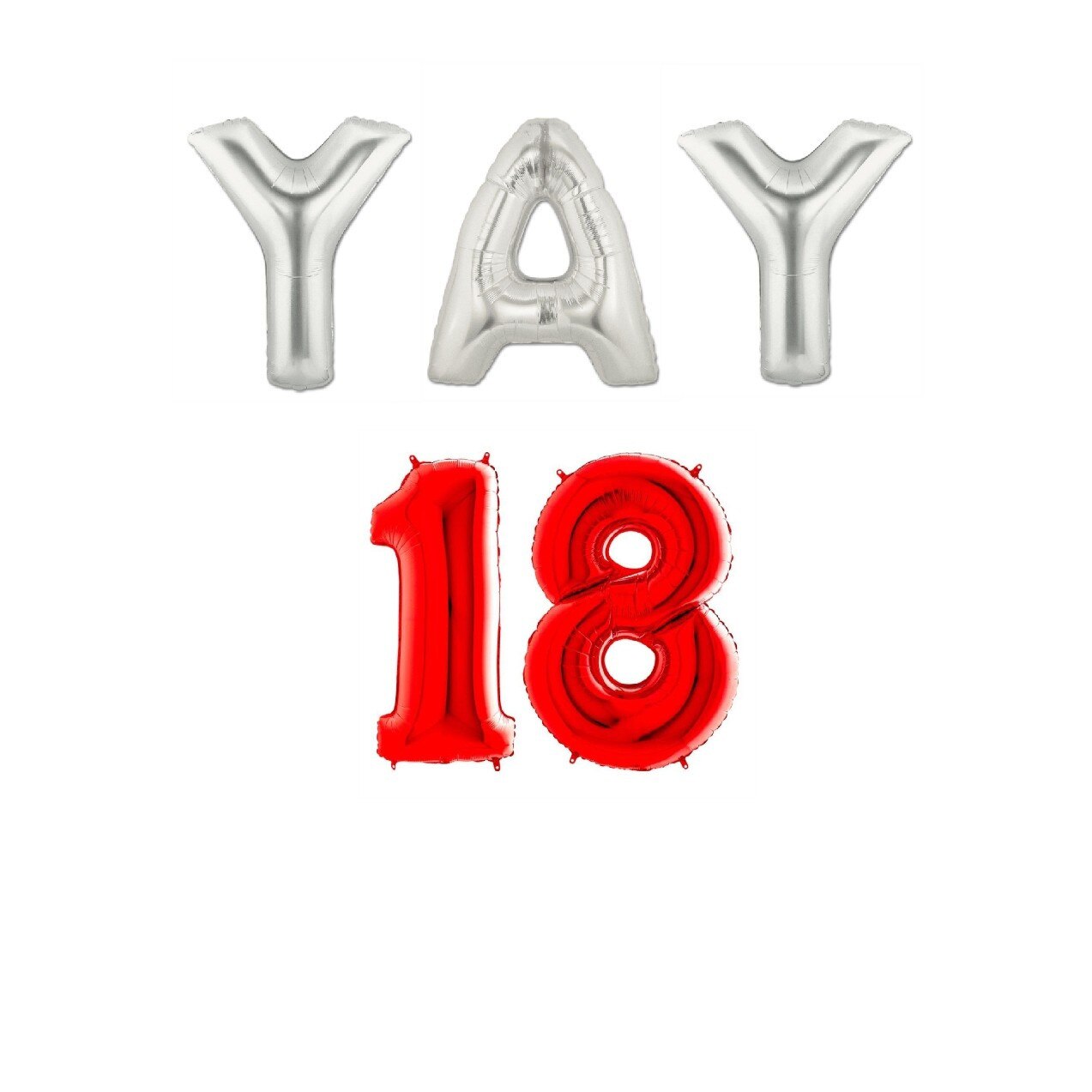 Set Baloane Aniversare, Majorat, 105 cm