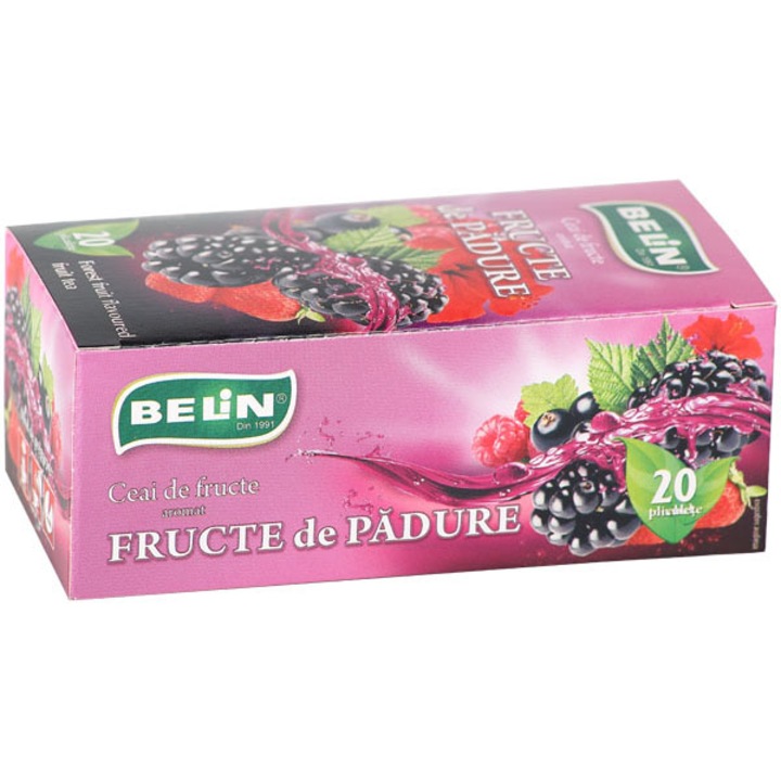 Чай Belin, Горски плодове, 20 пакетчета, 40 гр