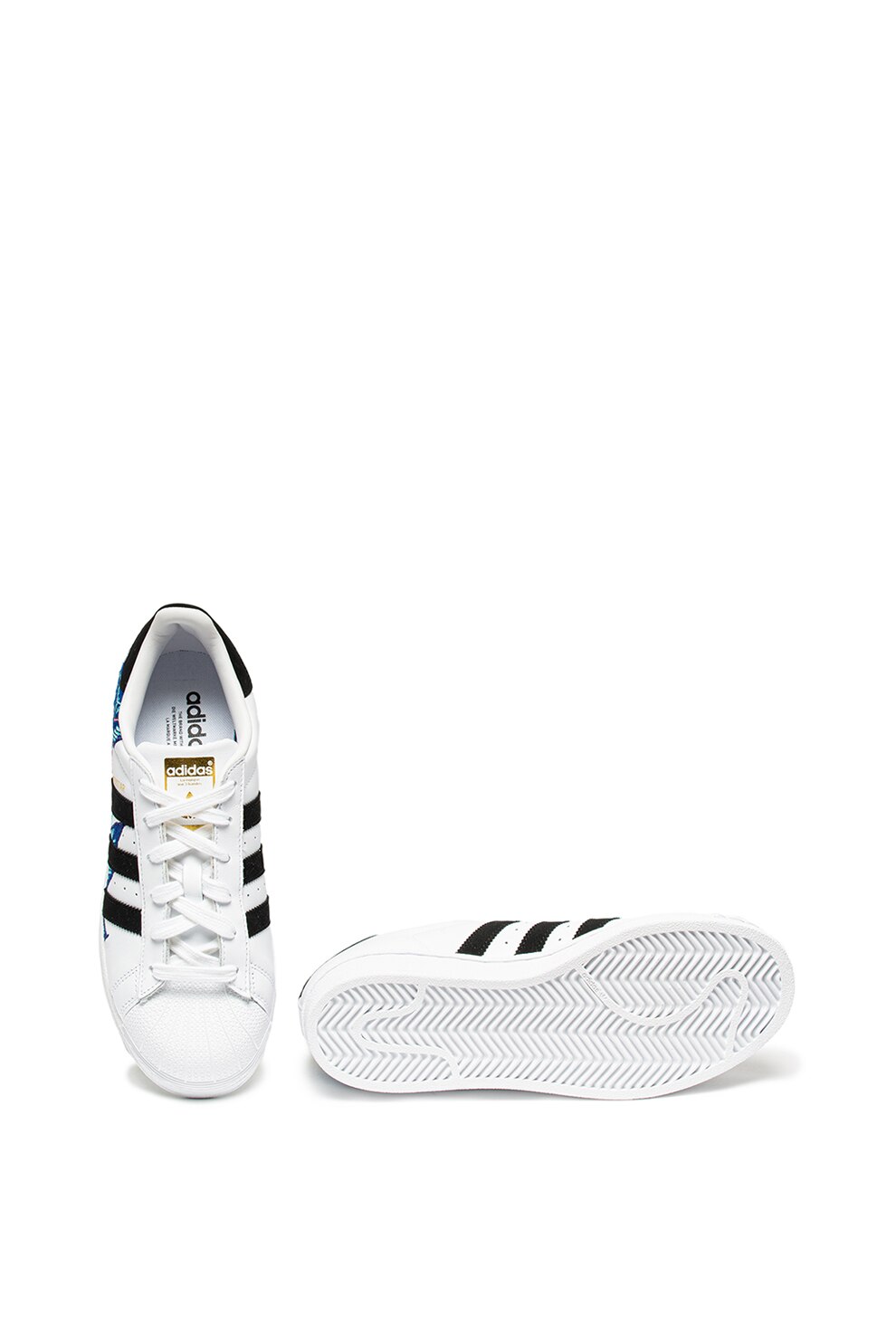 Adidas ORIGINALS Pantofi sport de piele cu garnituri brodate