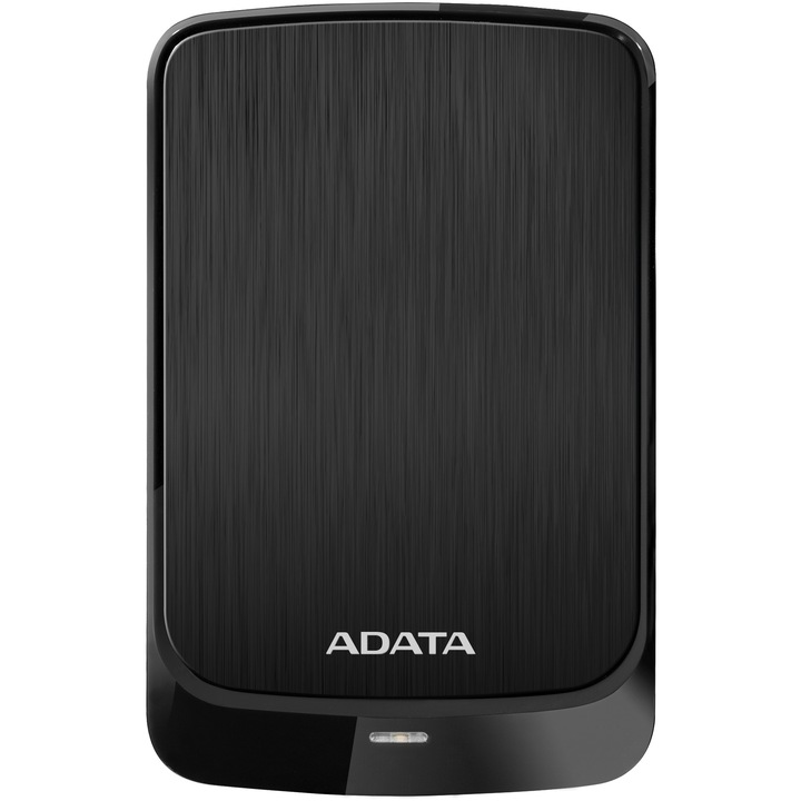 Външен хард диск ADATA HV320 Slim 2TB, Shock Sensor, 2.5", USB 3.1, Черен