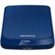 Външен хард диск ADATA HV320 Slim 1TB, Shock Sensor, 2.5", USB 3.2, Син