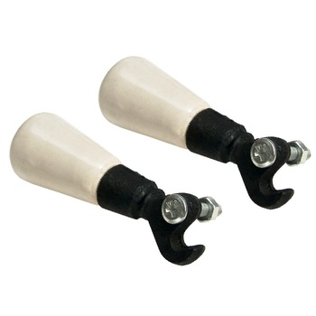 Set 2 manere usa soba ceramica Negru Set 2 manere usa soba ceramica Negru