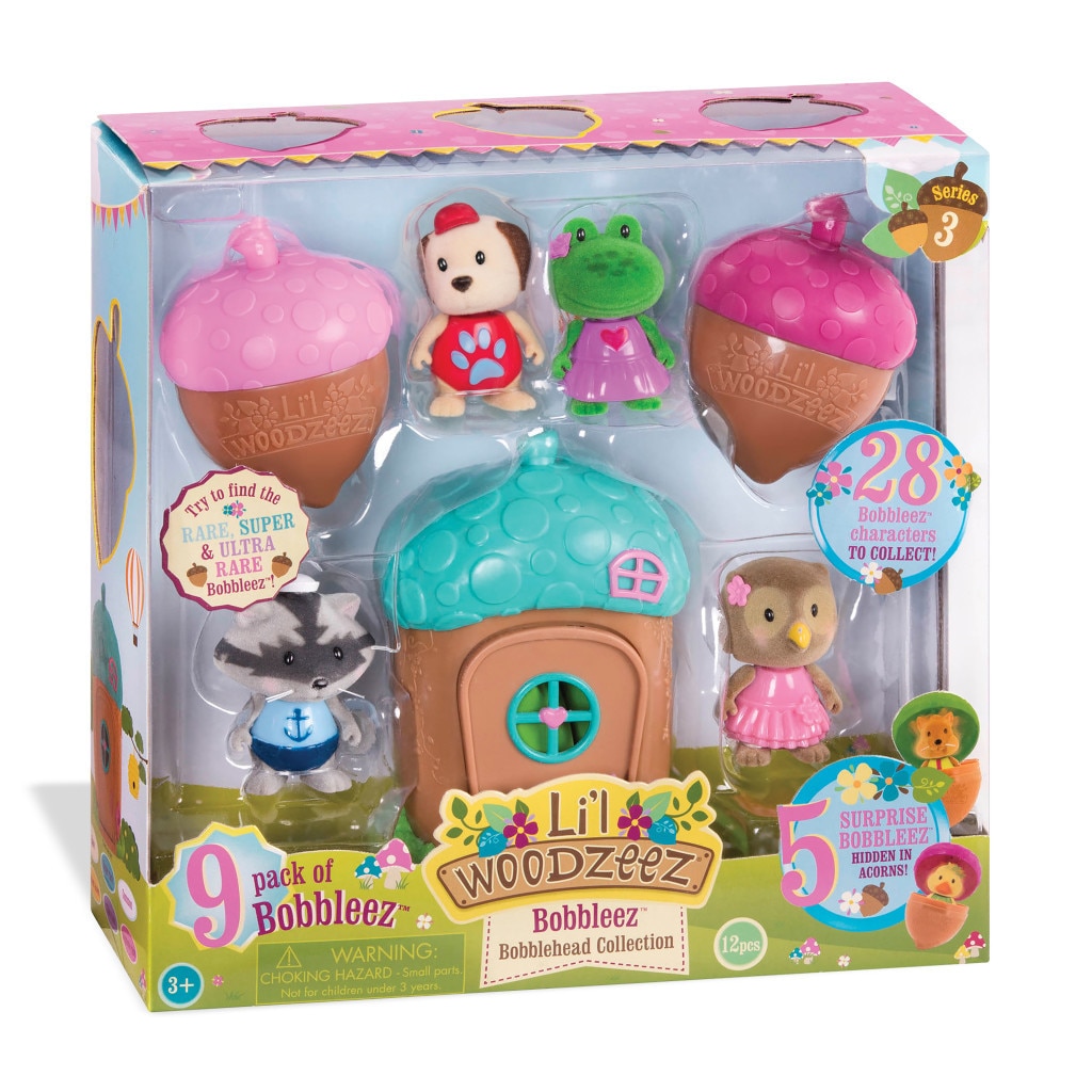Set de figurine cu o cabana Li'L Woodzeez