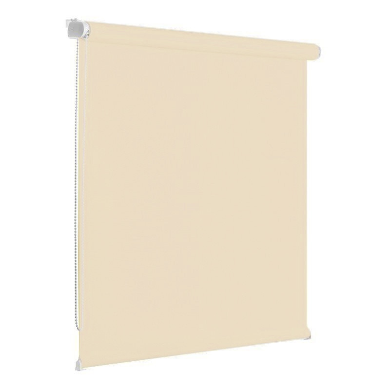 Rulou textil Gaja Mini, semi-opac, culoare bej, dimensiuni panza 39 cm x 170 cm