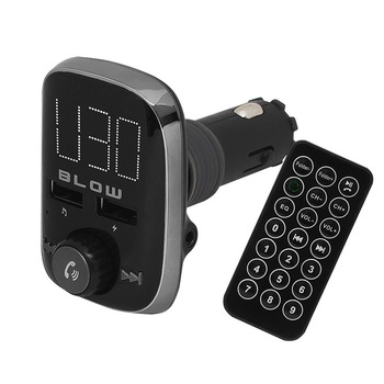 Modulator FM Auto MP3 Bluetooth Blow 12/24V, Afisaj LED, 2xUSB, Telecomanda, AUX, Functie Telefon Modulator FM Auto MP3 Bluetooth Blow 12/24V, Afisaj LED, 2xUSB, Telecomanda, AUX, Functie Telefon