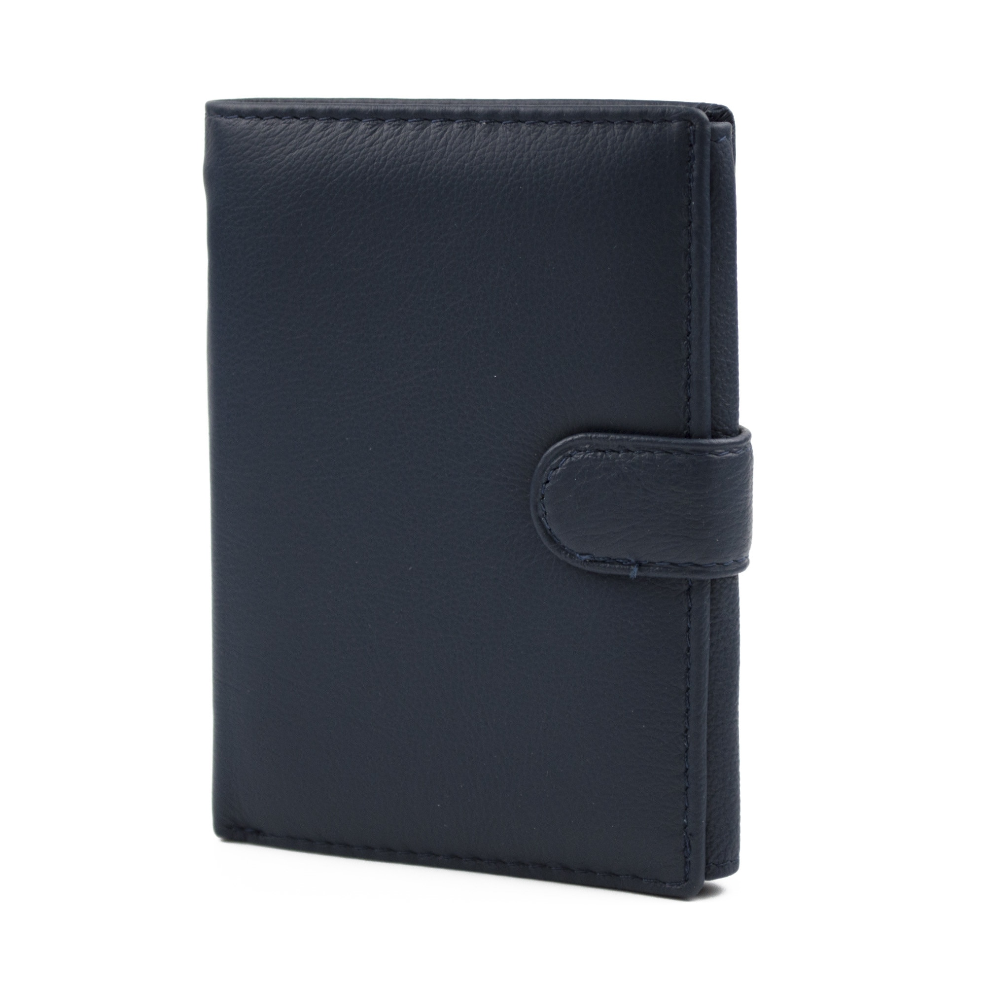 Portofel pentru barbati,HASSION PT69, piele naturala, calitate Premium, model elegant, albastru