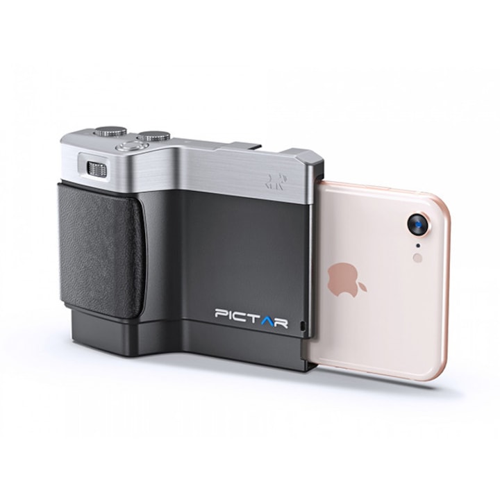 Pictar One tok/kamera Android és iOS rendszerrel kompatibilis, alumínium, fekete/ezüst