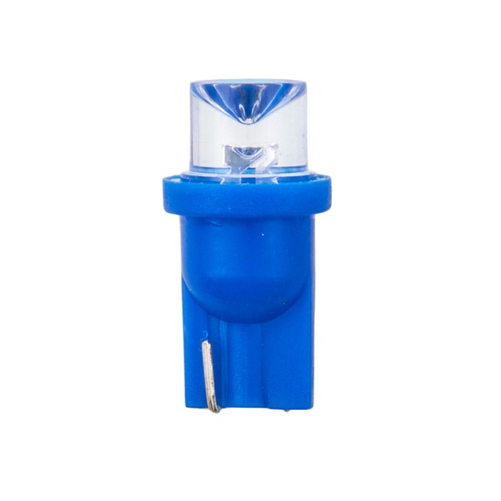 Комплект от 2 LED крушки 12v 5w t10 сини 92711 4cars