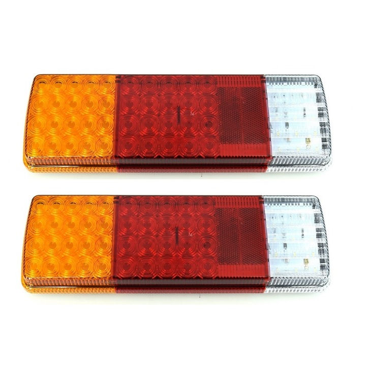Set Lampa stop SMD 12V-24V cu led-uri: 55 SMD Rezistenta la apa: IP66