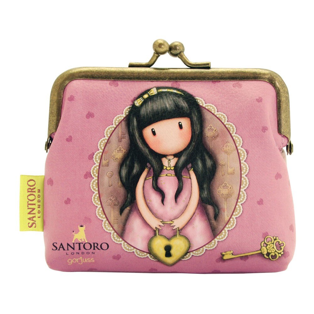 Portofel cu clips Gorjuss The Secret, 11 x 10.5 cm