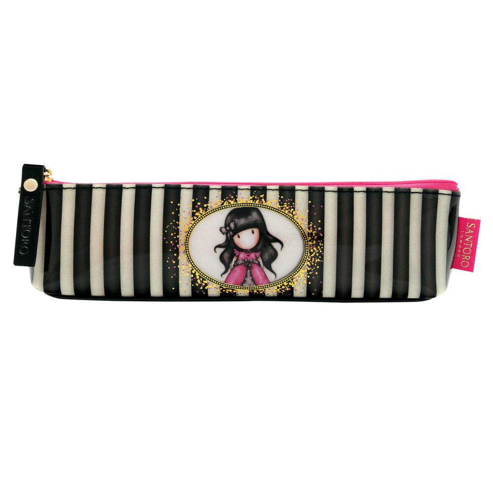 Gentuta pentru accesorii Gorjuss Stripes - Ladybird, 18 x 6 x 3 cm