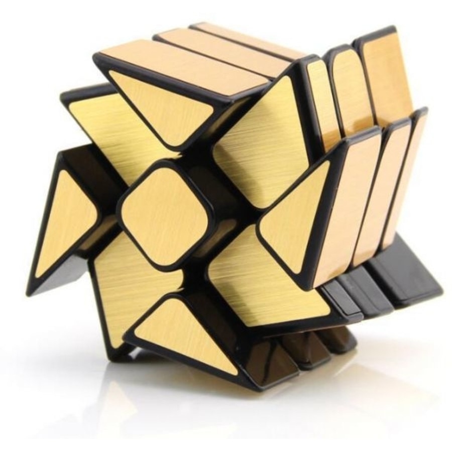 Cub Rubik 3x3x3 MoYu Wind Mirror Auriu - eMAG.ro