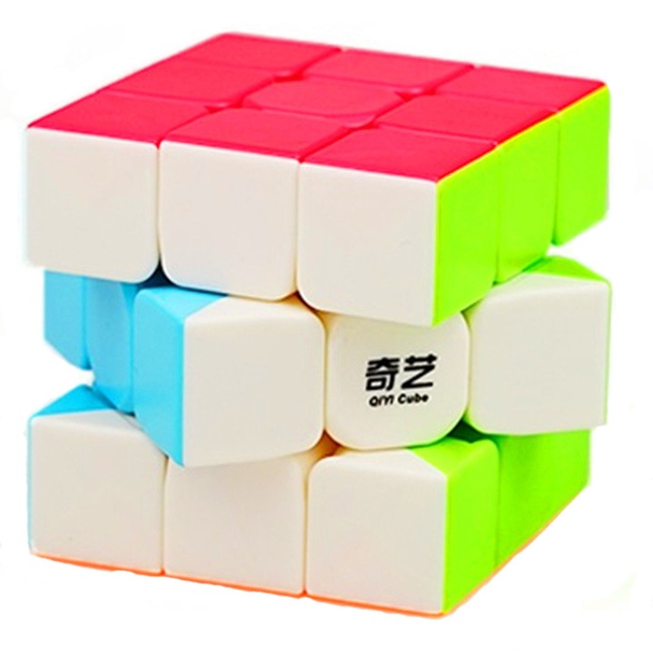 Cub Magic 3x3x3, QiYi Warrior Stickerless, 54CUB