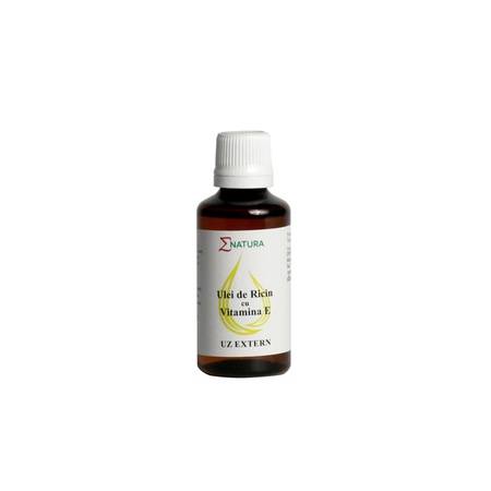 Ulei De Ricin Cu Vitamina E Pentru Regenerare Par Si Unghii 50ml Emag Ro