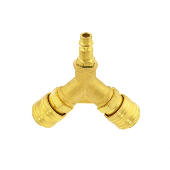 Racord pneumatic, 3 cai, 1/2 ", 1000 l / min, 16 bari, 95mm, Geko, G02995