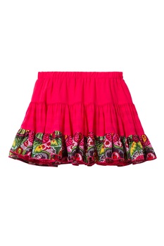 DESIGUAL, Fusta reversibila, Rosu, 128 CM DESIGUAL, Fusta reversibila, Rosu, 128 CM
