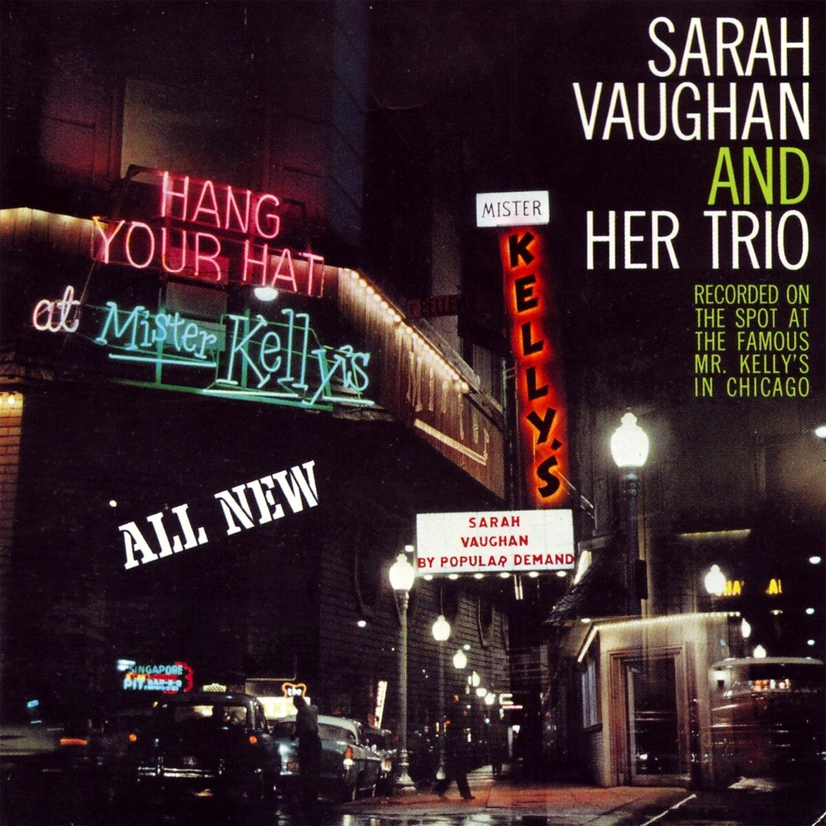 Sarah Vaughan - Live At Mister Kelly's - CD Digipack