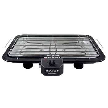 Gratar electric XXL 2200W, 2 niveluri de putere, elemente de incalzire din otel inoxidabil, Beper, BT.450 Gratar electric XXL 2200W, 2 niveluri de putere, elemente de incalzire din otel inoxidabil, Beper, BT.450