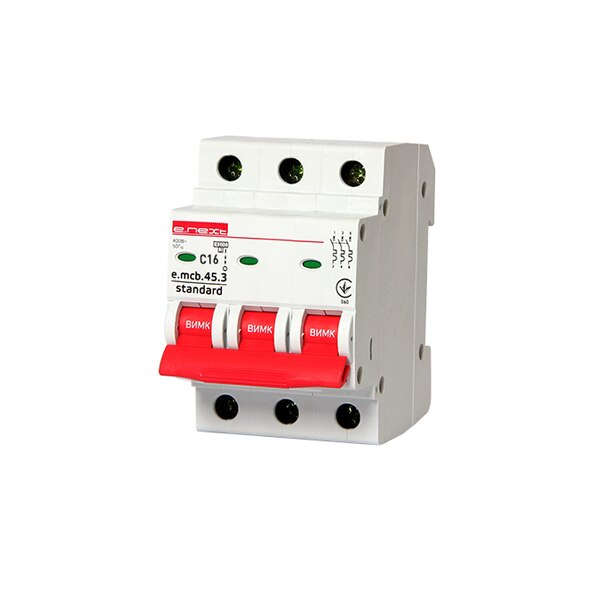 Siguranta automata E-next 3P C16 4.5kA