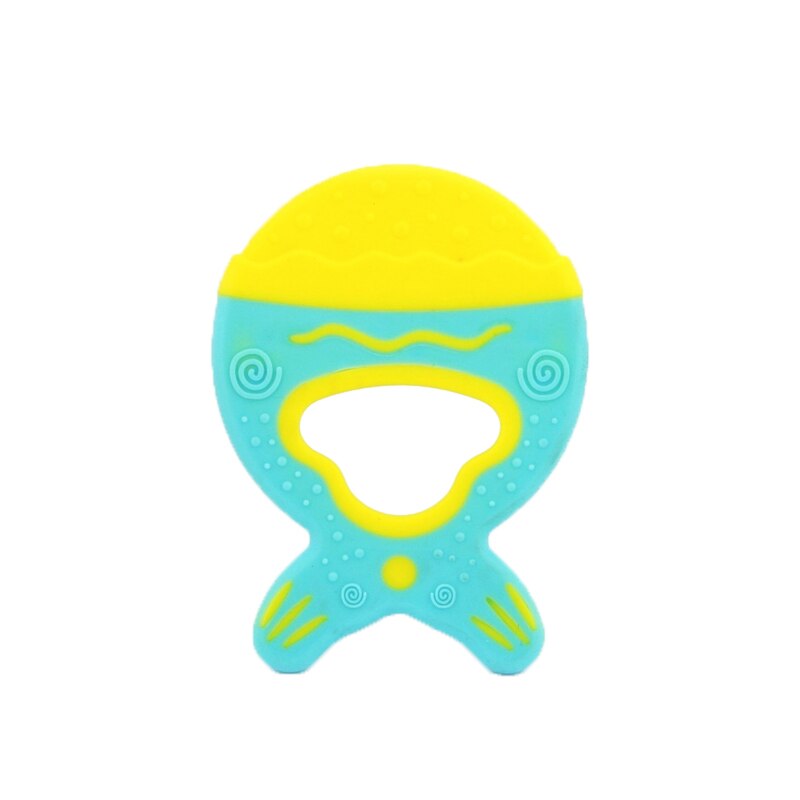 Jucarie dentitie peste BabyMix 3680A, Albastru