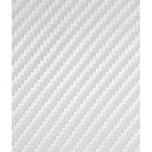 Folie carbon EVO 3D alba latime 1.27m