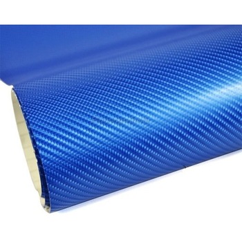 Folie carbon 3D albastra latime 1.27m Folie carbon 3D albastra latime 1.27m