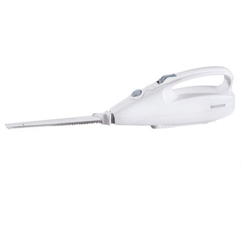 Cutit Feliator Electric Severin pentru Paine, Prajituri sau Carne, Putere 100W, Lama din Otel Inoxidabil Cutit Feliator Electric Severin pentru Paine, Prajituri sau Carne, Putere 100W, Lama din Otel Inoxidabil