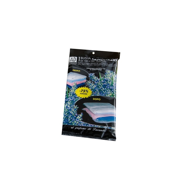 Sac pentru vidare, cu valva, dimensiuni 100x120cm