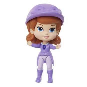 Papusa mini 3''- sofia intai - mov Papusa mini 3''- sofia intai - mov