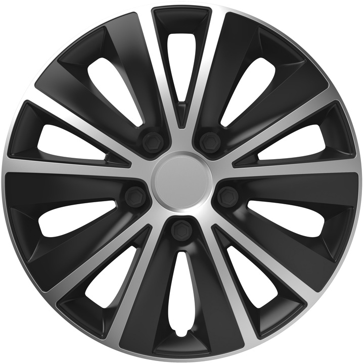 Set 4 buc capace roti Rapide bicolor SB 14"