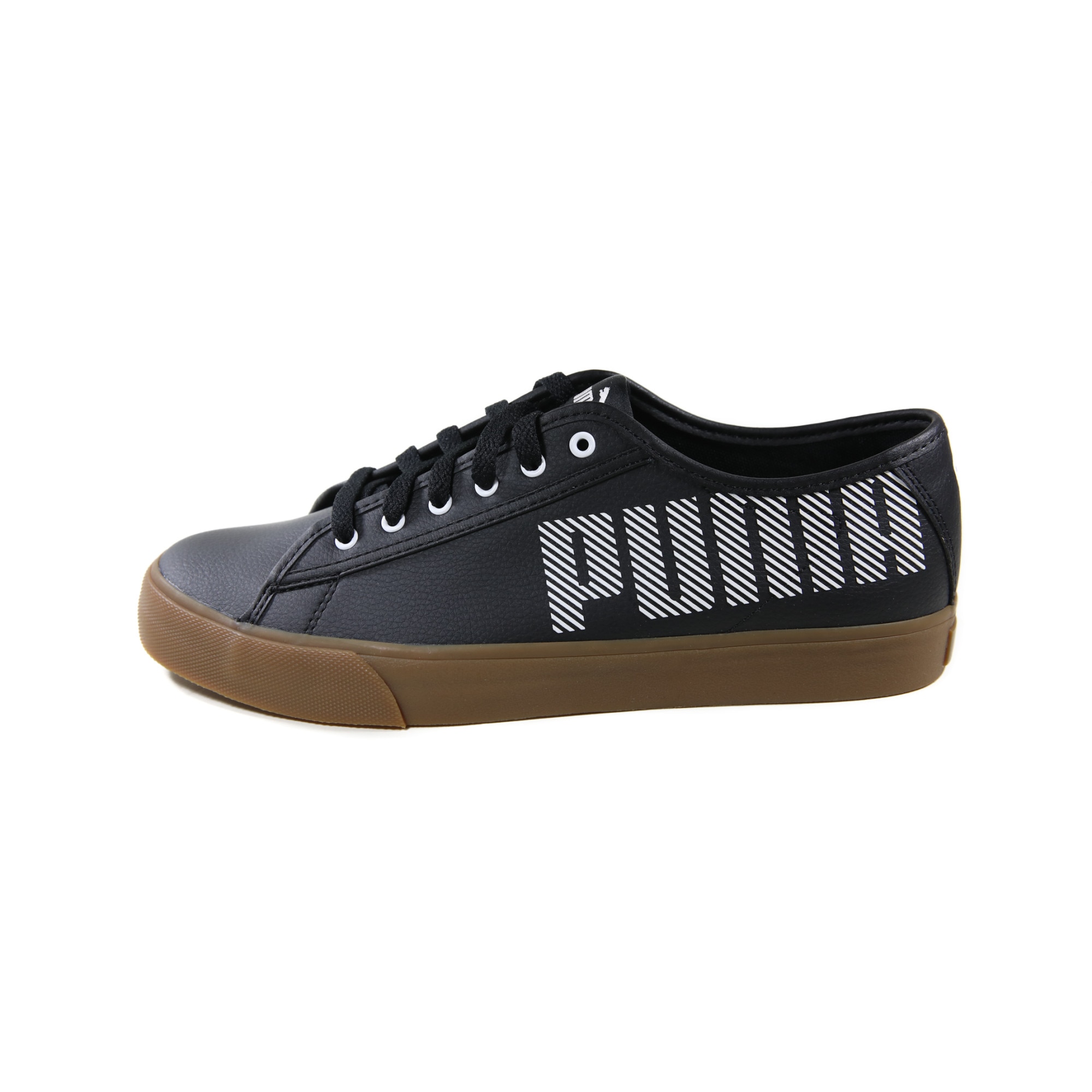 Pantofi Bari SL Puma Black-Puma White, 36963702, negru/maro, Negru/Maro