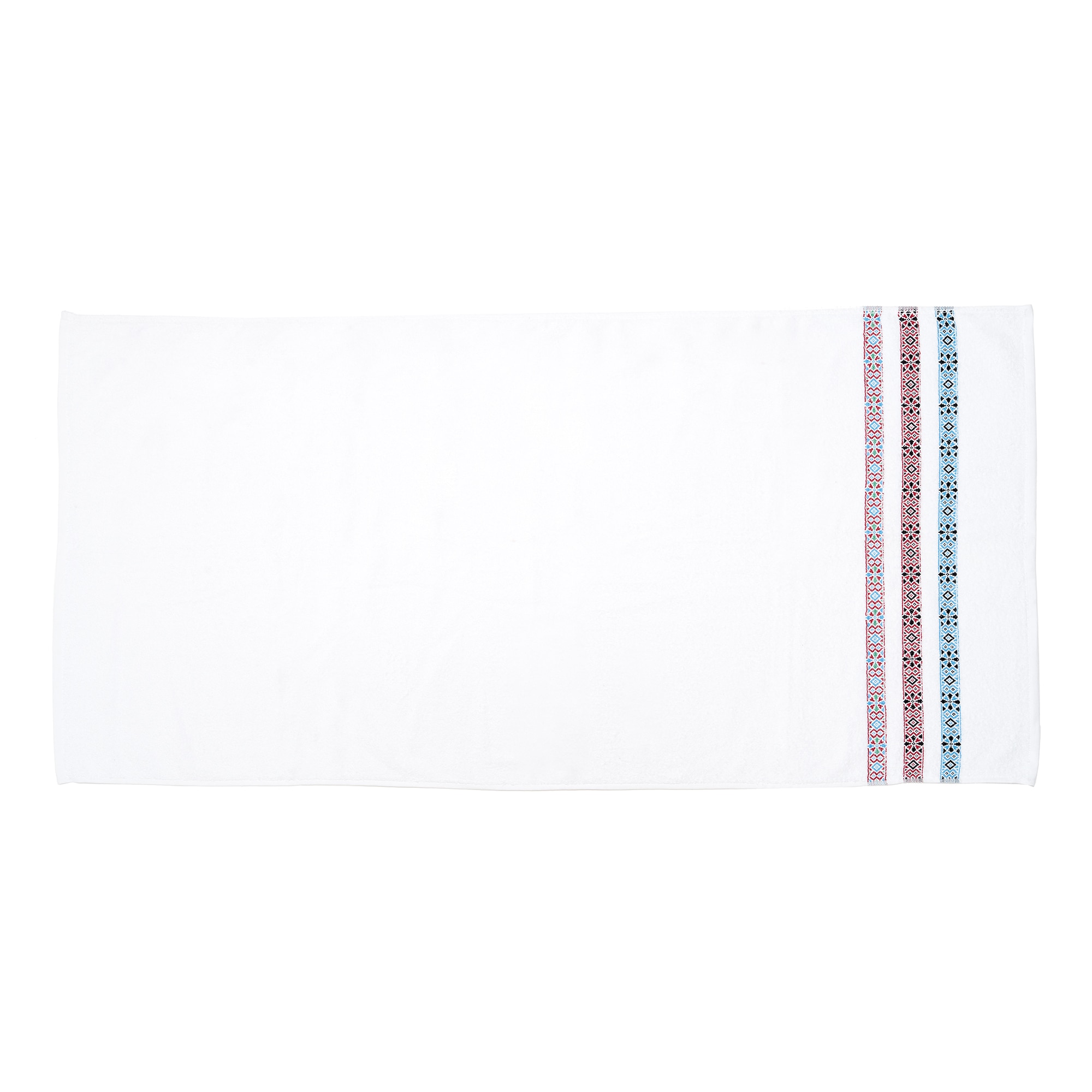 Prosop de baie Heinner Home, 70x140 cm, 100% bumbac, 400 GSM, model traditional, bleu