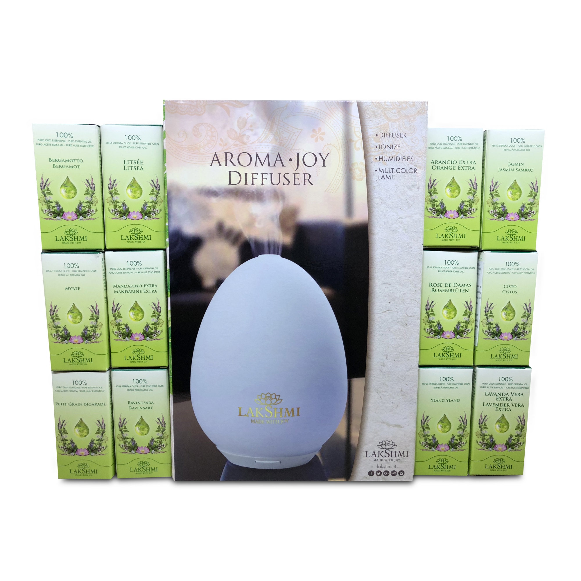 Pachetul de 12 uleiuri esentiale 