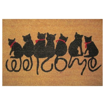 Covoras intrare Duramat, Vinil, Fibre de cocos, Desen 1, 40 X 60 cm Covoras intrare Duramat, Vinil, Fibre de cocos, Desen 1, 40 X 60 cm