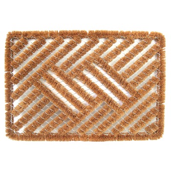 Covoras intrare Duramat, String, Sarma, Fibre de cocos, Desen 1, 40 X 60 cm Covoras intrare Duramat, String, Sarma, Fibre de cocos, Desen 1, 40 X 60 cm