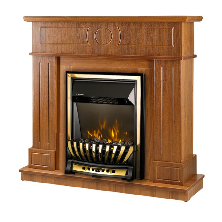 Art Flame Ambassador Meridian Elektromos Kandalló, Méretek 978x1048x300 mm, Állítható termosztát, 3D effekt, Távirányító, barna