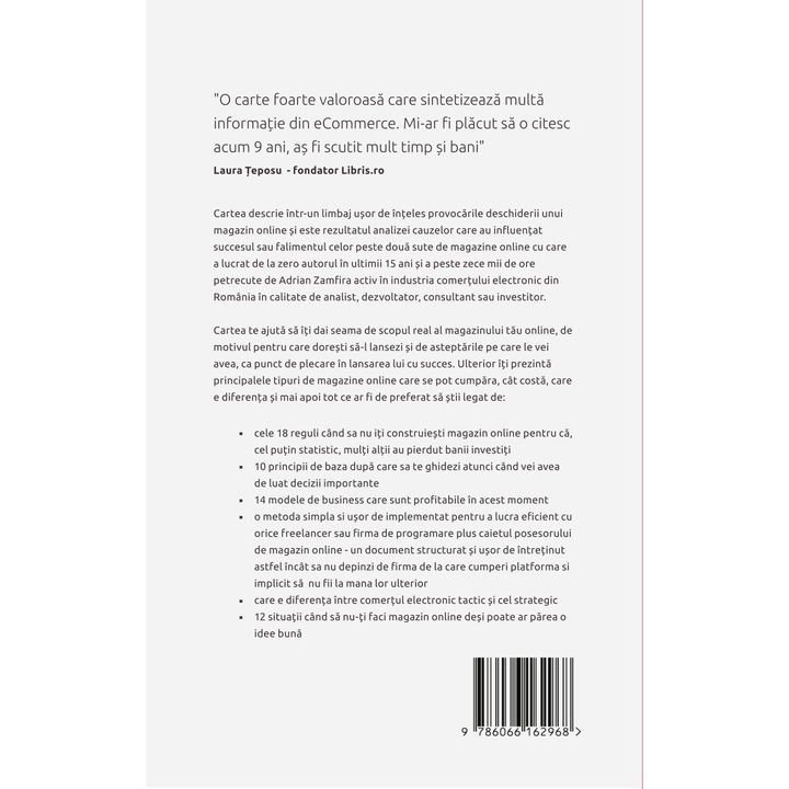 Cat Costa Un Magazin Online Si De Ce - Adrian Zamfira