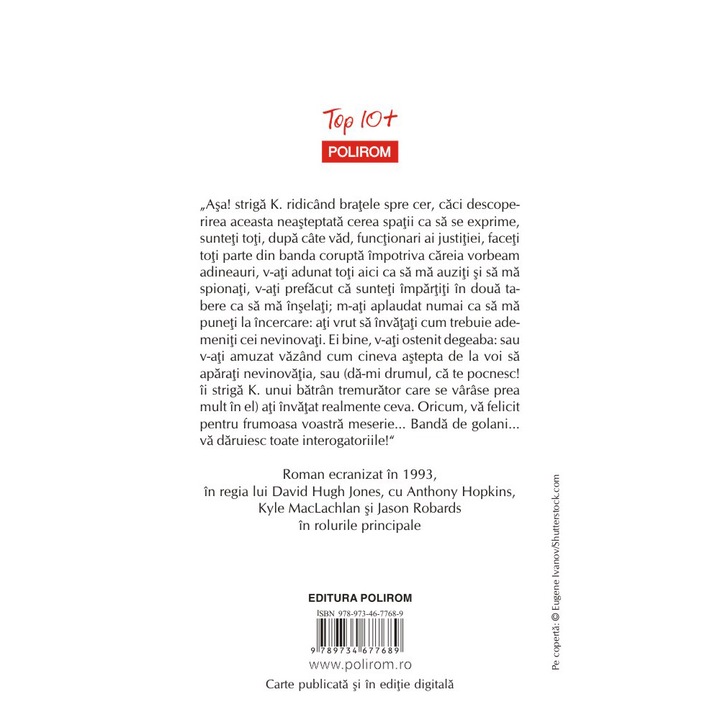 Procesul, Franz Kafka