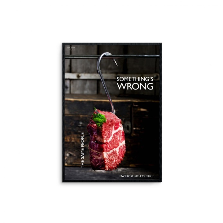Tablou Something wrong inny, Multicolor, 50x70 cm