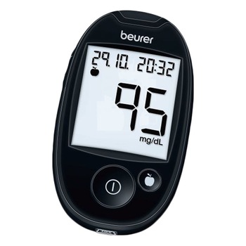 Glucometru Beurer GL44 Lean, display xxl, fara coduri, 480 valori memorate Glucometru Beurer GL44 Lean, display xxl, fara coduri, 480 valori memorate