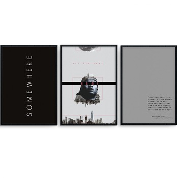 Set tablouri 3Home Inny, 50x70 cm, 3 bucati Set tablouri 3Home Inny, 50x70 cm, 3 bucati