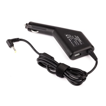 Incarcator auto laptop Acer 19V 2.37A 45W cu port USB 5V 2A Incarcator auto laptop Acer 19V 2.37A 45W cu port USB 5V 2A
